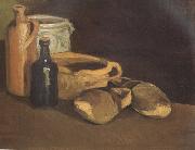 Vincent Van Gogh Still Life with Clogs and Pots (nn04) Spain oil painting reproduction